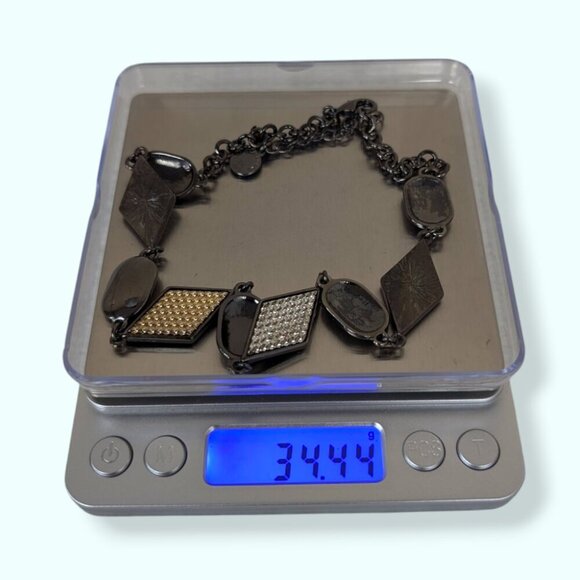 Liz Claiborne Rhombus & Oval Necklace - Picture 8 of 8